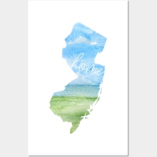 New Jersey Home State Posters and Art